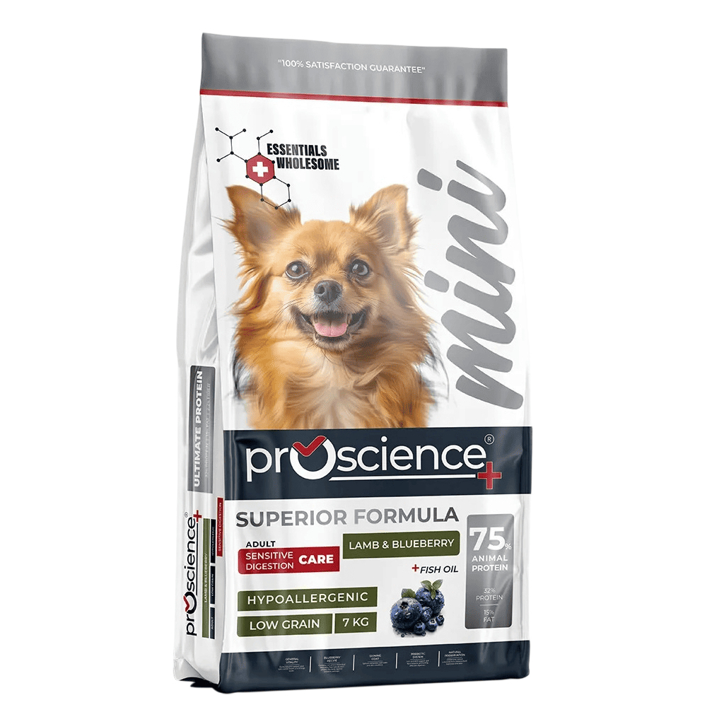 Сухий корм для собак ProScience Mini Adult Dog Lamb & Blueberry 7 кг (8694686407646)