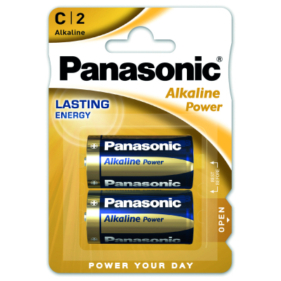 Battery PANASONIC C LR14 Alkaline Power * 2 (LR14REB/2BP)