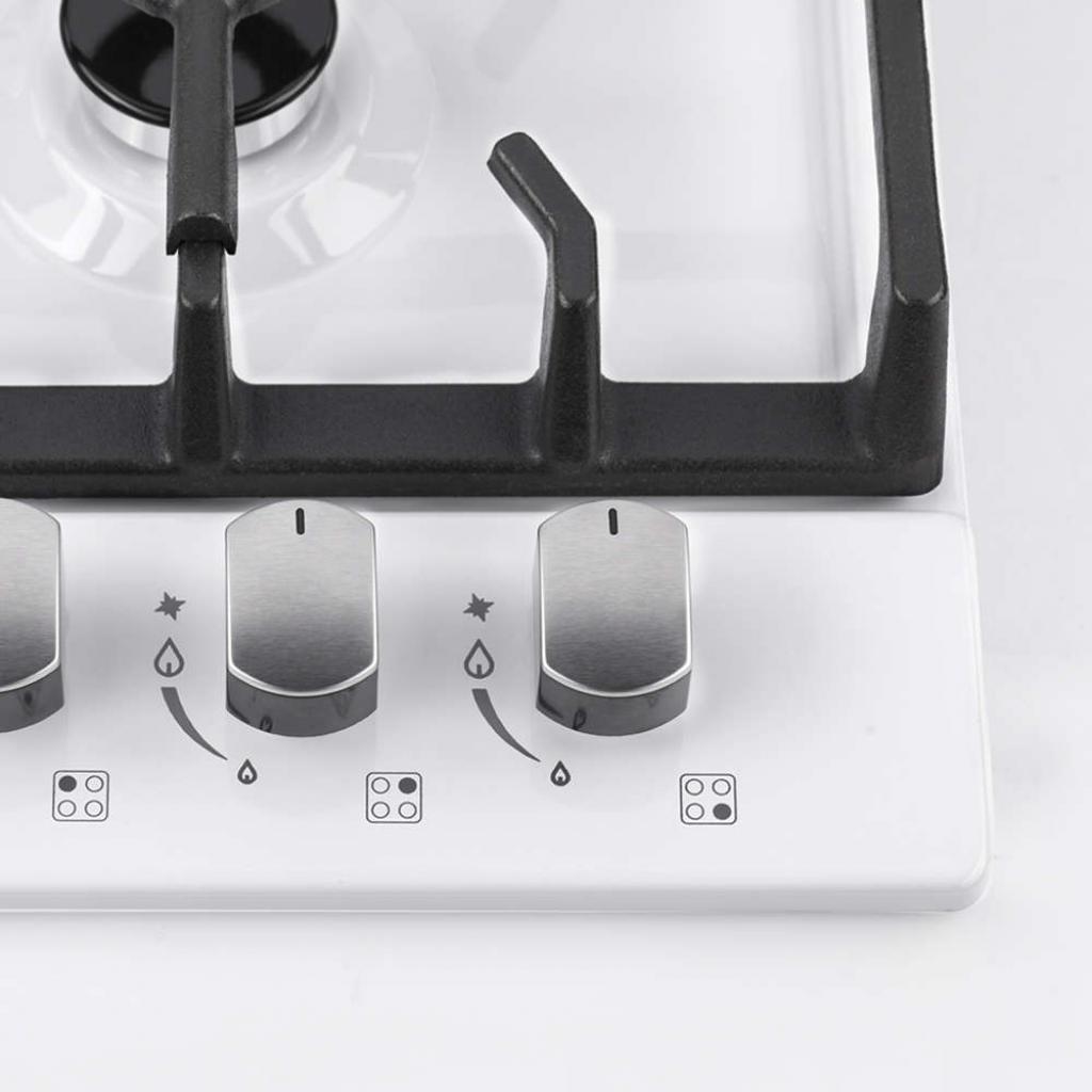 Варочна поверхня Pyramida PFE 643 WHITE LUXE