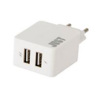 Зарядний пристрій Just Core Dual USB Wall Charger (3.4A/17W, 2*USB) (WCHRGR-CR-WHT)