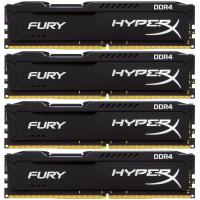 Модуль пам'яті для комп'ютера DDR4 32GB (4x8GB) 2133 MHz HyperX FURY Black Kingston Fury (ex.HyperX) (HX421C14FB2K4/32)