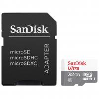 Карта пам'яті SanDisk 32GB microSD class 10 UHS-I Ultra (SDSQUNB-032G-GN3MA)