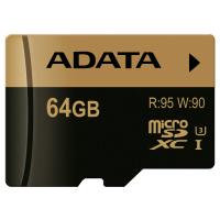 Карта пам'яті ADATA 64GB microSD class 10 XPG UHS-I U3 (AUSDX64GXUI3-R)