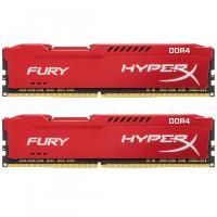 Модуль пам'яті для комп'ютера DDR4 16GB (2x8GB) 2133 MHz HyperX FURY Red Kingston Fury (ex.HyperX) (HX421C14FR2K2/16)