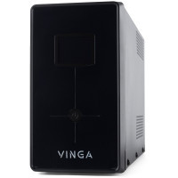 Пристрій безперебійного живлення Vinga LCD 2000VA metall case (VPC-2000M)