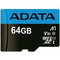 Карта пам'яті ADATA 64GB microSD class 10 UHS-I A1 Premier (AUSDX64GUICL10A1-R)