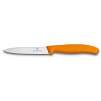 Кухонний ніж Victorinox SwissClassic для нарезки 10 см, оранжевый (6.7706.L119)