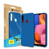 Чохол до мобільного телефона MakeFuture Flex Case (Soft-touch TPU) Samsung A20s Blue (MCF-SA20SBL)