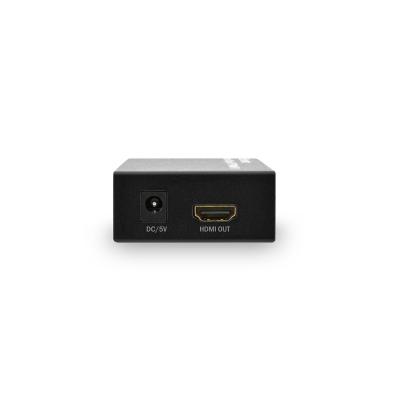 Контролер подовжувач HDMI ч/з CAT 5/IP, 120м, приймач DIGITUS (DS-55121)