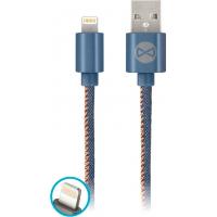 Дата кабель USB 2.0 AM to Lightning jeans Forever (T_01628)