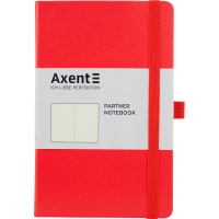 Notebook Axent Partner 125x195 mm unlined 96 sheets Red (8307-05-A)
