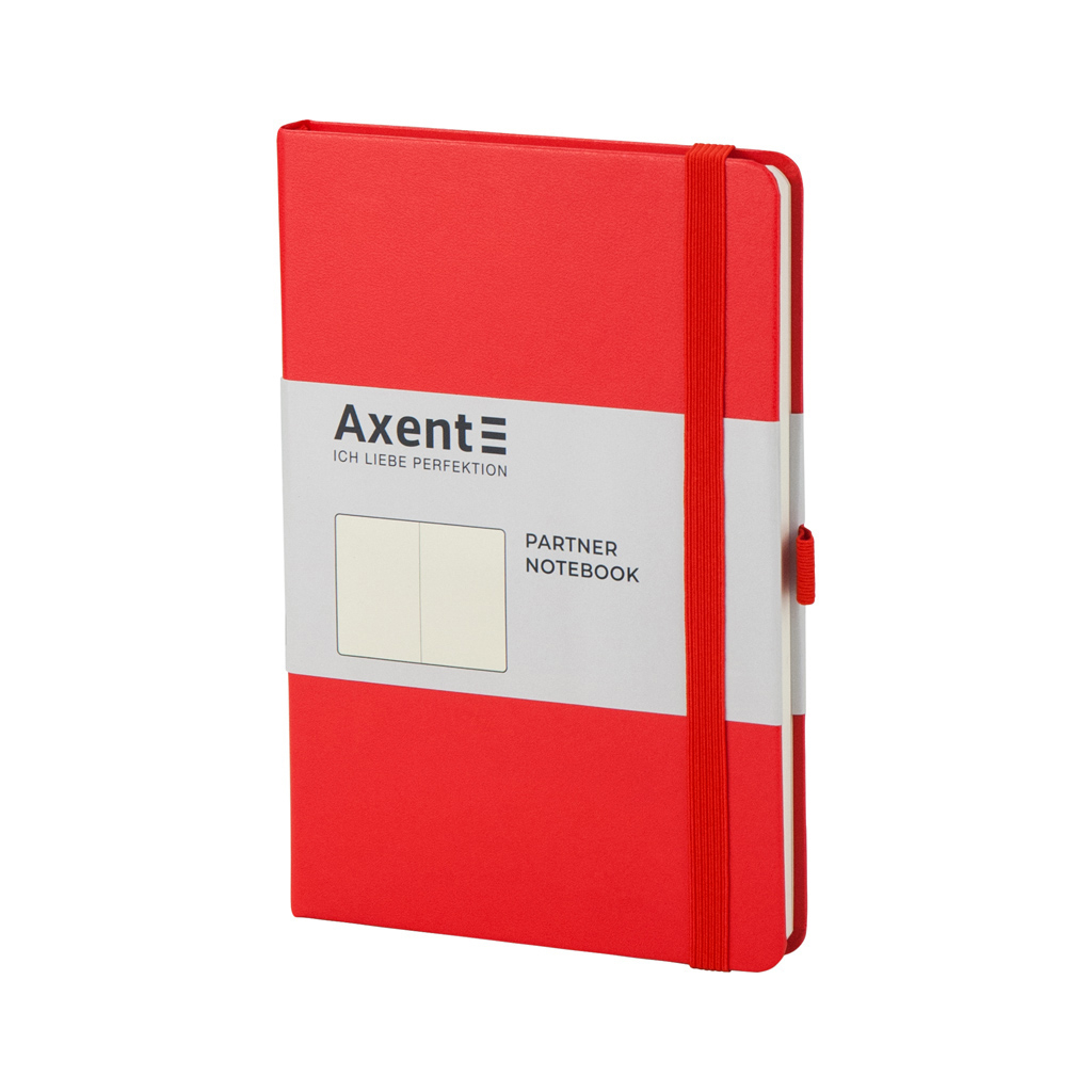 Книга записна Axent Partner 125х195 мм без лініюванням 96 аркушів Червона (8307-05-A)