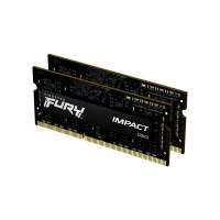 Модуль пам'яті для ноутбука SoDIMM DDR3L 16GB (2x8GB) 1866 MHz Fury Impact Kingston Fury (ex.HyperX) (KF318LS11IBK2/16)