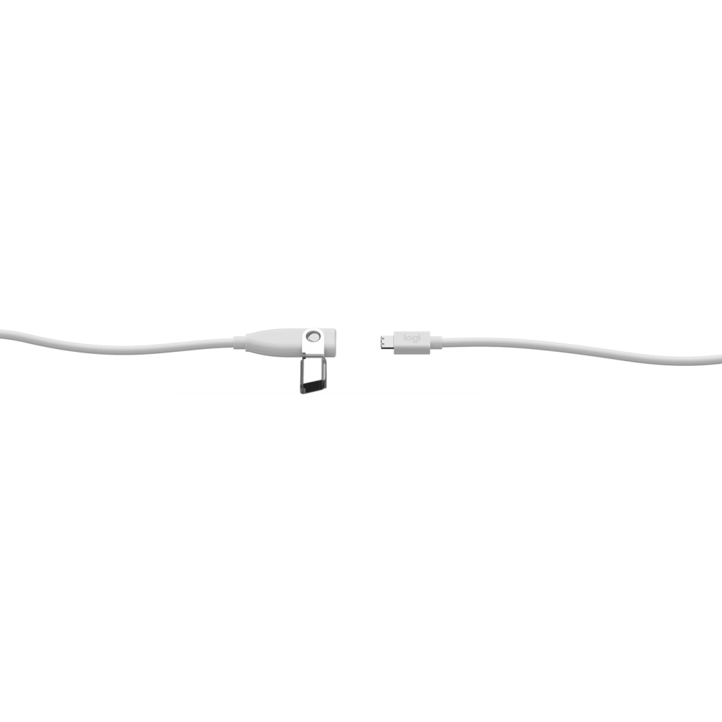 Кабель мультимедійний Logitech Rally Mic Pod Extension Cable Off White USB WW 10M (952-000047) Кабель мультимедійний Logitech Rally Mic Pod Extension Cable Off White USB WW 10M (952-000047)