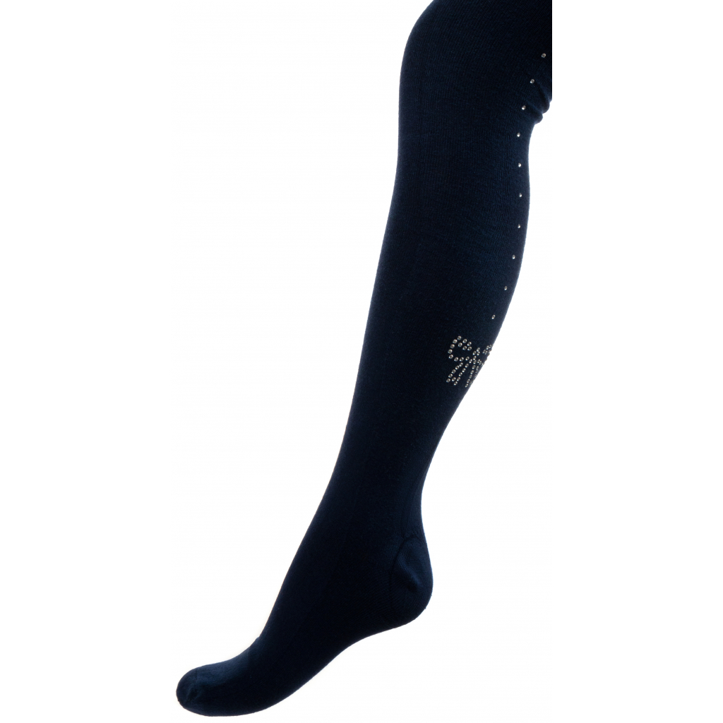 Колготки дитячі UCS Socks з бантом з страз (M0C0302-2036-13G-blue) Колготки дитячі UCS Socks з бантом з страз (M0C0302-2036-13G-blue)