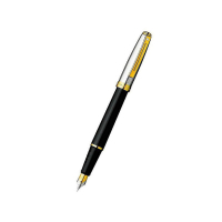 Feather pen Sheaffer PRELUDE Black/Palladium GT FP M (Sh337004)
