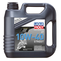 Motor oil Liqui Moly Motorbike 4T 10W-40 Street 4 liters. (7512)