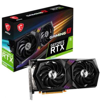 Відеокарта MSI GeForce RTX3060 12Gb GAMING X LHR (RTX 3060 GAMING X 12G)