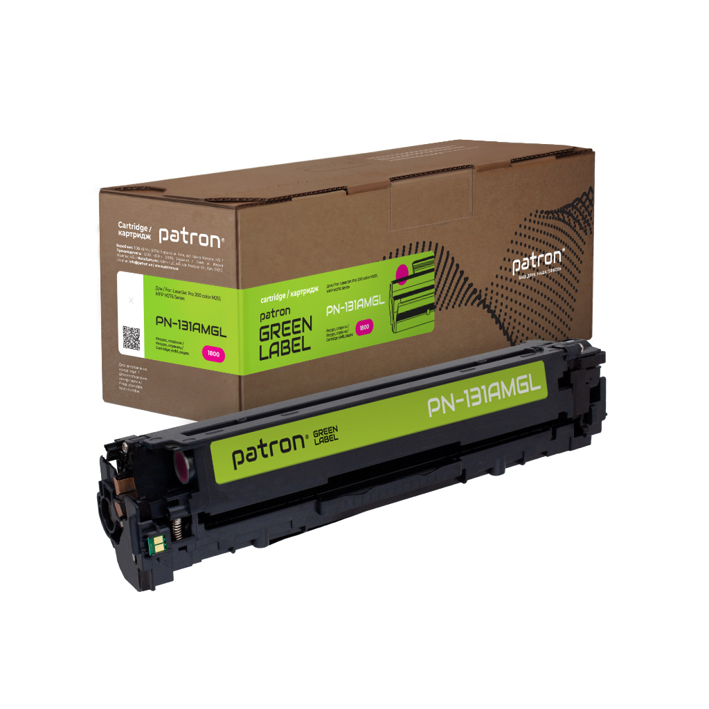 Картридж Patron HP 131A (CF213A) Green Label, magenta (PN-131AMGL) Картридж Patron HP 131A (CF213A) Green Label, magenta (PN-131AMGL)
