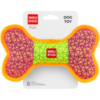 Toy for dogs WAUDOG Fun Bone 20x12 cm pink (62087)