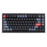Клавіатура Keychron V1 84 Key QMK Gateron G PRO Blue Hot-Swap RGB Carbon Black (V1B2_KEYCHRON)
