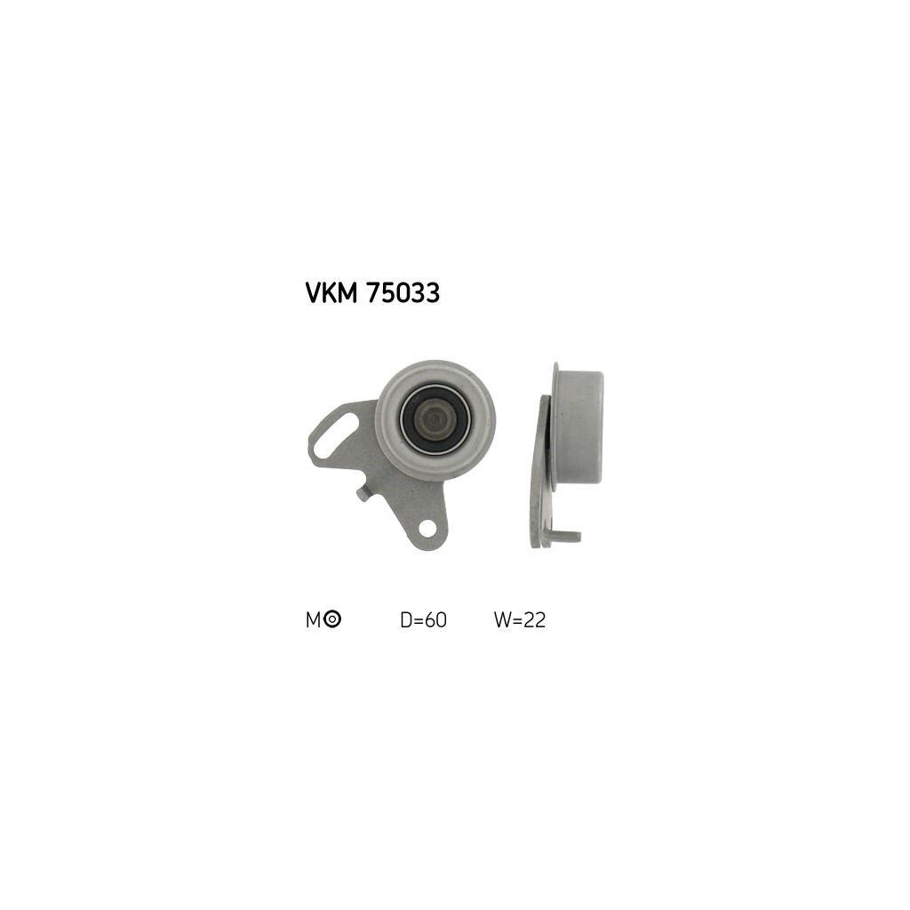 Ролик натягувача ременя SKF VKM 75033 Ролик натягувача ременя SKF VKM 75033