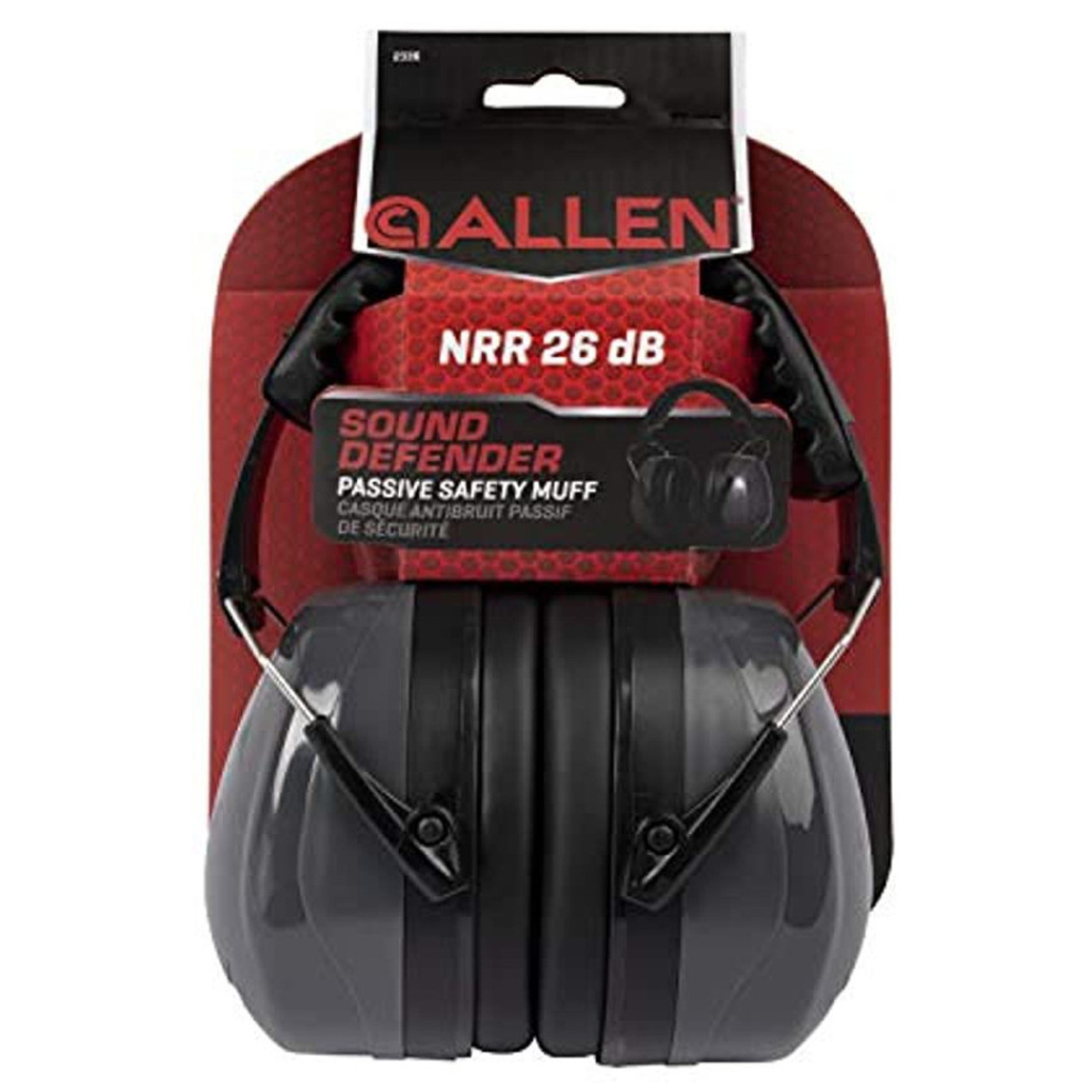 Тактичні навушники Allen Сomfort Passive Black/Grey (2336)