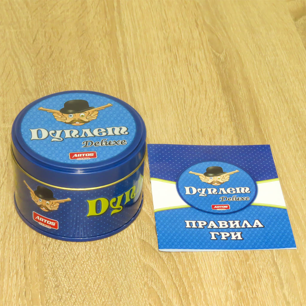 Настільна гра Artos Дуплет Deluxe (62103) Настільна гра Artos Дуплет Deluxe (62103)