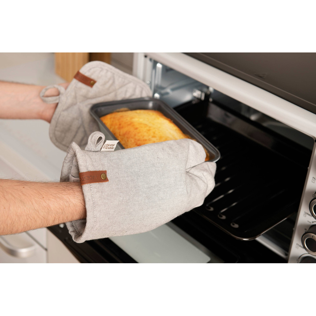 Кухонна прихватка Ardesto Рукавичка Oliver сірий, 100% бавовна (ART05OD) Кухонна прихватка Ardesto Рукавичка Oliver сірий, 100% бавовна (ART05OD)