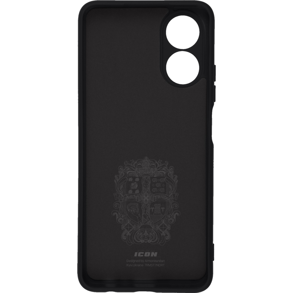 Чохол до мобільного телефона Armorstandart ICON Case OPPO A17 4G Camera cover Black (ARM64847) Чохол до мобільного телефона Armorstandart ICON Case OPPO A17 4G Camera cover Black (ARM64847)