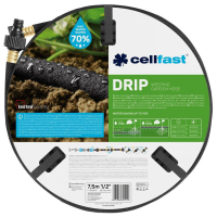Cellfast DRIP irrigation hose for drip irrigation, 1/2', 15m (19-002)