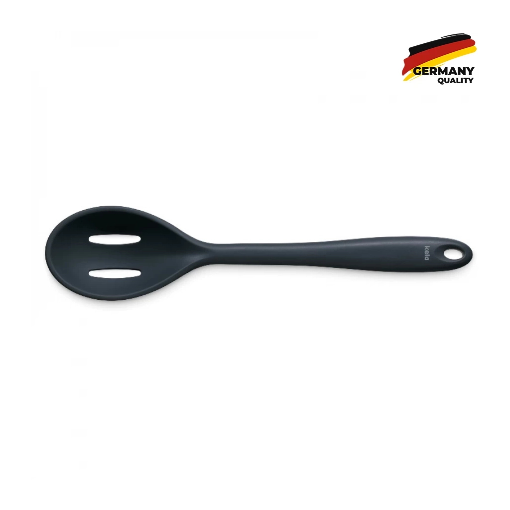 Ложка кухарська Kela Tom Slit 28 см Black (12627) Ложка кухарська Kela Tom Slit 28 см Black (12627)