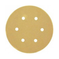 Наждачний папір DeWALT самоклеюча d=125мм, зерно 40, для ексцентрикових шліфувальних машин, 1 шт. (DT3111XM_25_1)