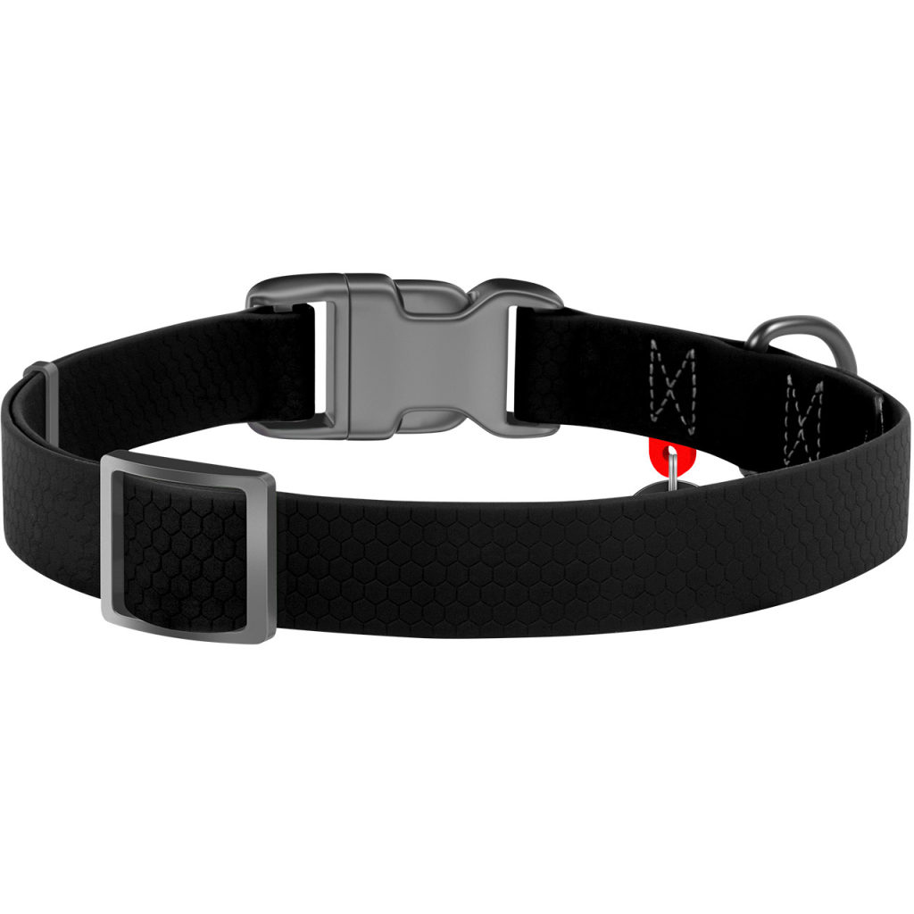 Нашийник для тварин WAUDOG Waterproof з QR паспортом Ш 15 мм Д 25-35 см чорний (27391) Нашийник для тварин WAUDOG Waterproof з QR паспортом Ш 15 мм Д 25-35 см чорний (27391)