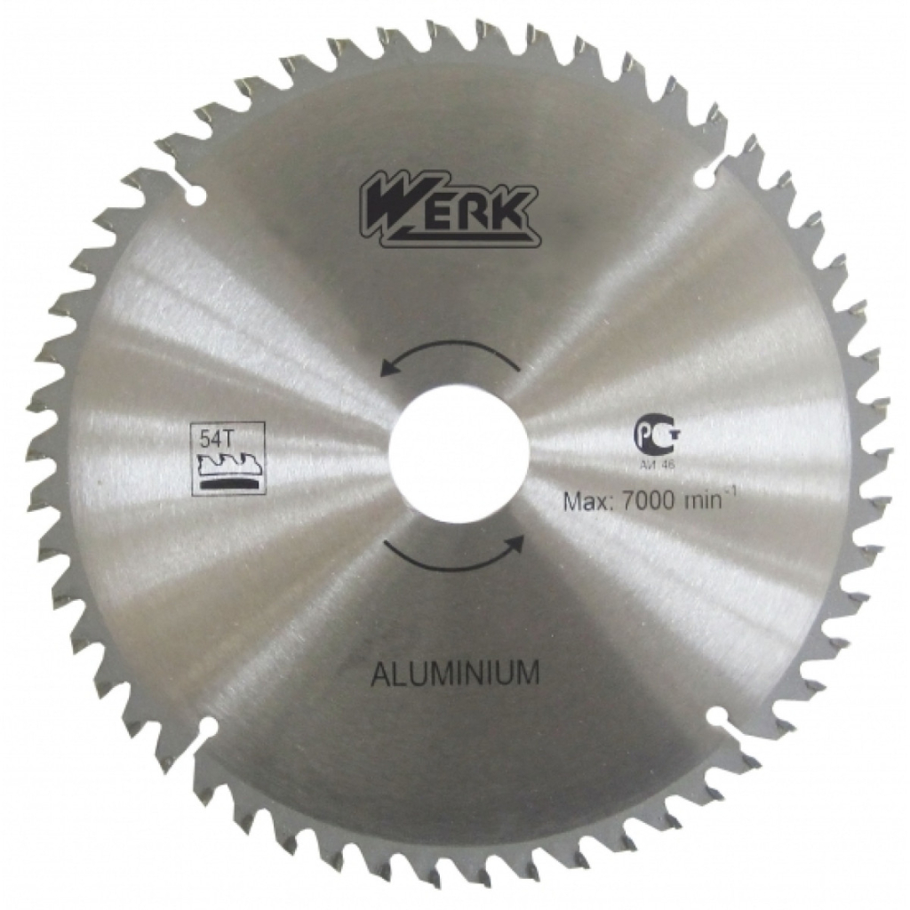 Диск пильний Werk по дереву - 190х30 50 зуб. (36108) Диск пильний Werk по дереву - 190х30 50 зуб. (36108)