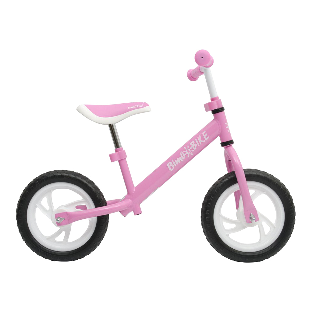 Біговел Bimbo Bike 12`, рожево-білий (75901-IS) Біговел Bimbo Bike 12`, рожево-білий (75901-IS)