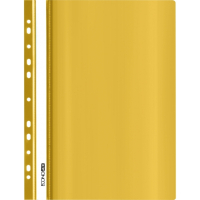 Economix A4 quick-stitch folder with perforation, texture "gloss", yellow (E31510-05)