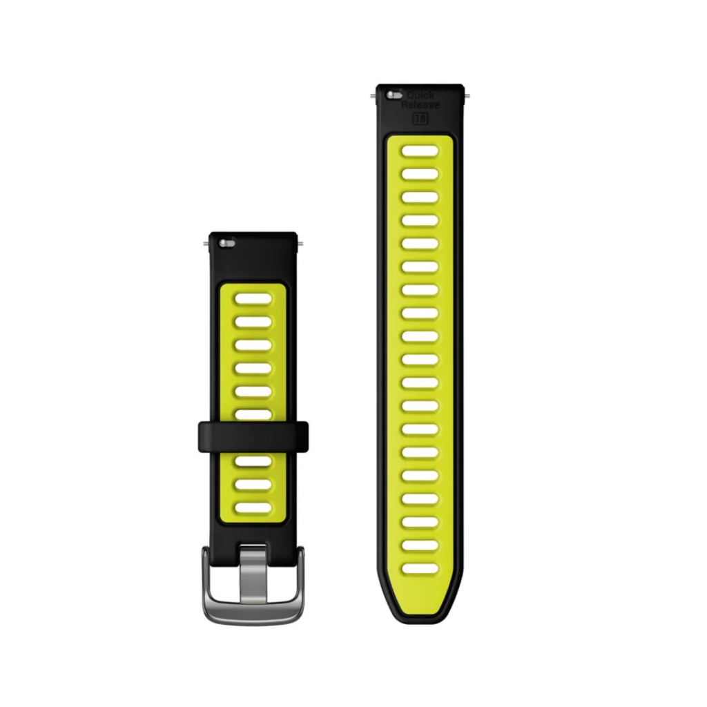 Ремінець до смарт-годинника Garmin Replacement Band, Forerunner 265S, Black, 18mm (010-11251-A3) Ремінець до смарт-годинника Garmin Replacement Band, Forerunner 265S, Black, 18mm (010-11251-A3)