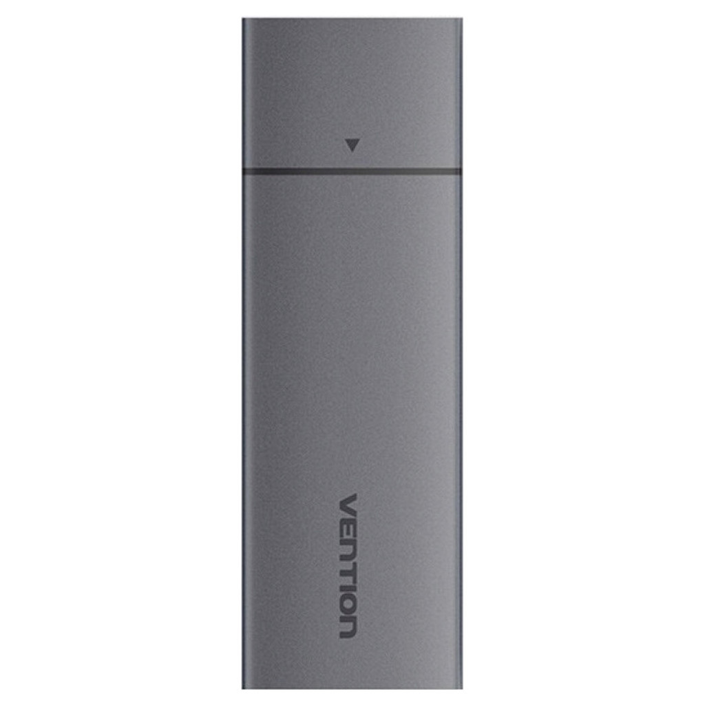 Кишеня зовнішня Vention SSD M.2 (NVME) M-key USB Type-C 3.2 gray (KPGH0)