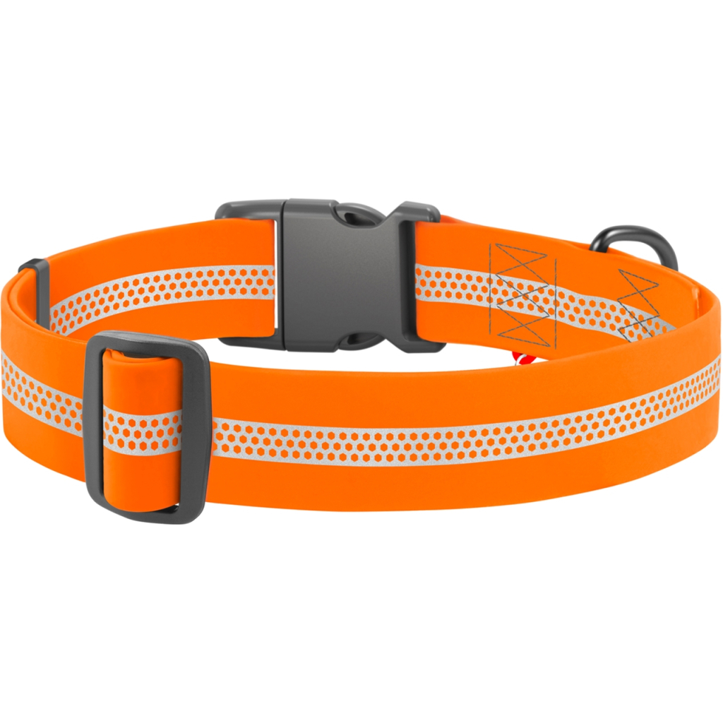 Нашийник для тварин WAUDOG Waterproof пластиковий фастекс XXL Ш 40 мм Д 46-70 см помаранчевий (25104)