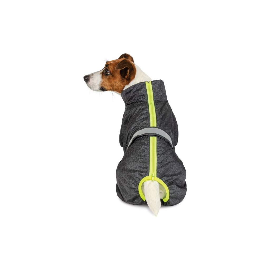 Комбінезон для тварин Pet Fashion RAIN для такси S (сірий) (4823082416356)