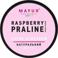 Body scrub Mayur Sugar Raspberry praline 250 ml (4820230953800)