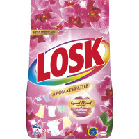 Washing powder Losk Aromatherapy Essential oils and aroma of Malaysian flower 2.1 kg (9000101805369)