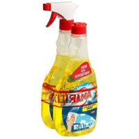 Glass cleaner Sama Lemon Trigger 500 ml + Refill 500 ml (4820270630723)