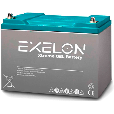 Батарея до ДБЖ Exelon 12V-100Ah, GEL (12V100H XTREME)