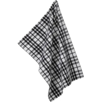 Kela kitchen towel Gianna, 70x50 cm, black and white checked (12784) (00000023328)