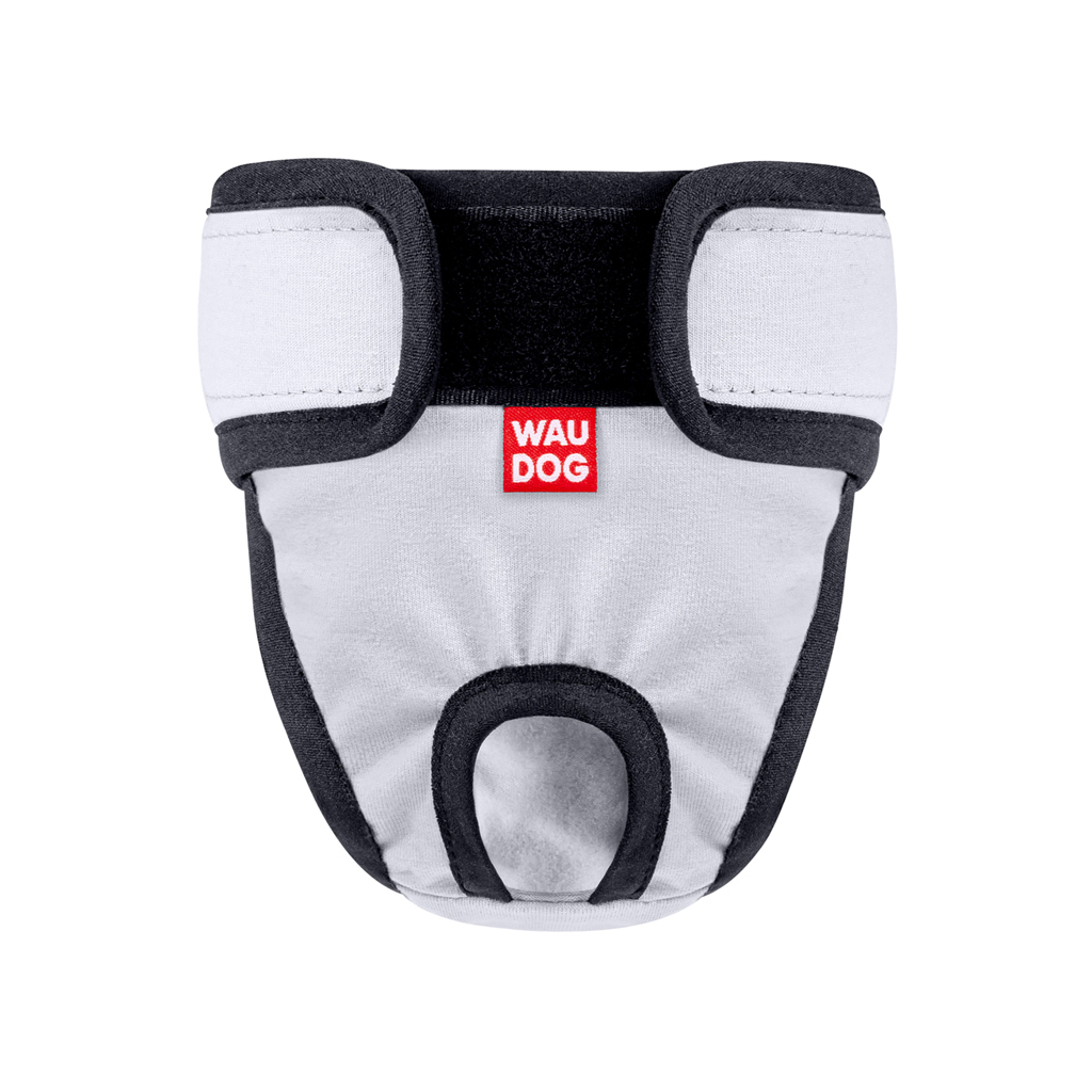 Гігієнічні труси для собак WAUDOG Vet на липучках XS сірі (678111)