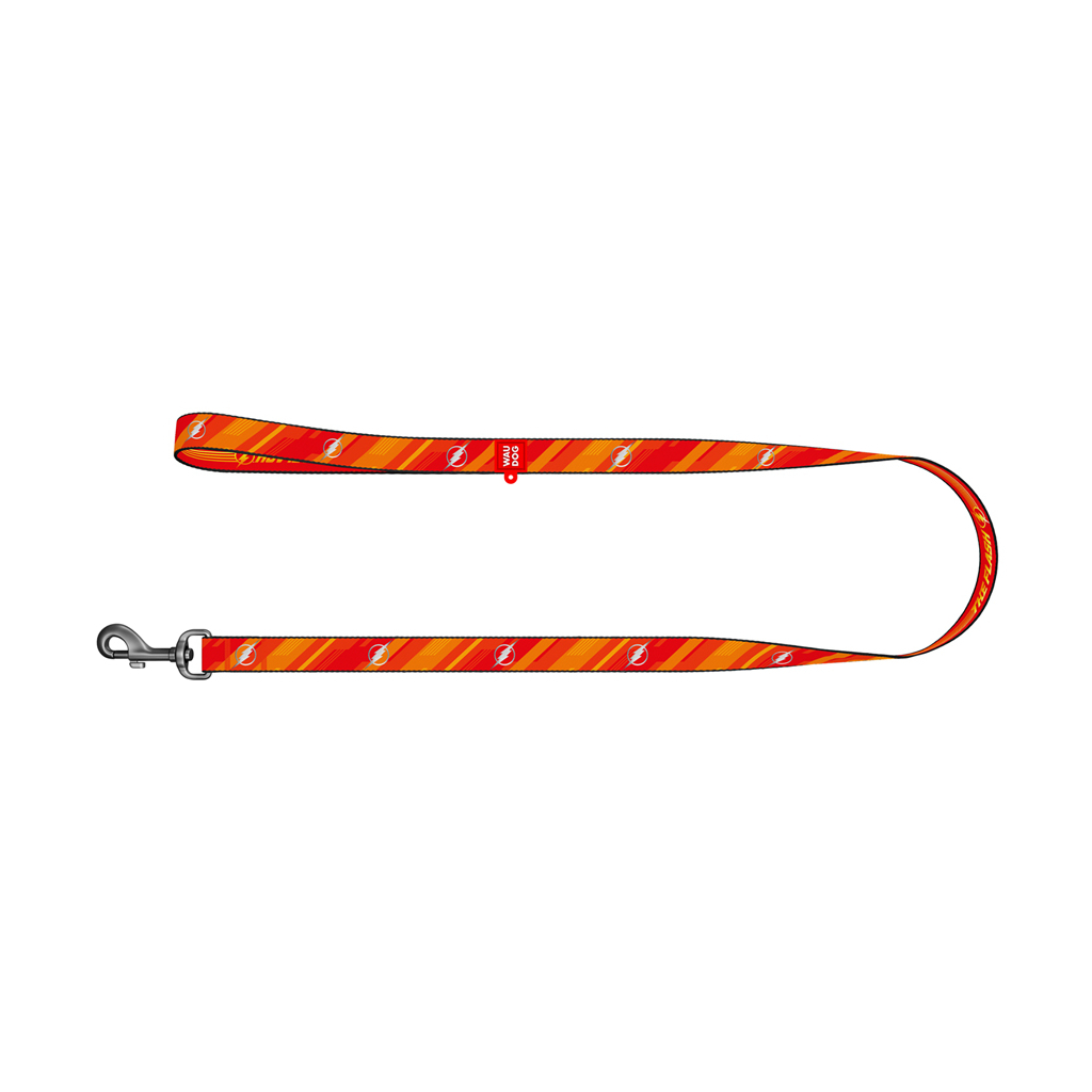 Повідець для собак WAUDOG Nylon "Флеш Лого" світловідбивний M (341-1083)