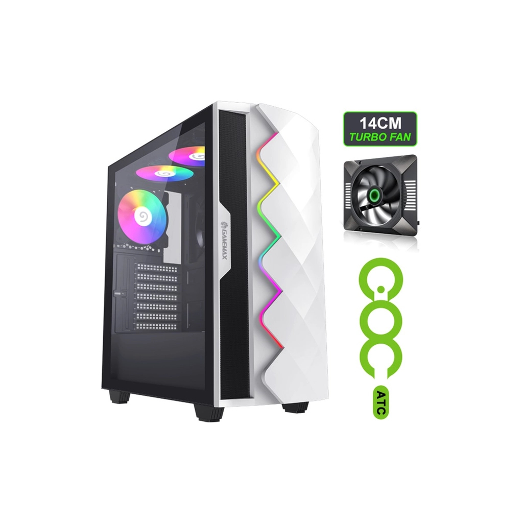 Корпус для ПК Gamemax White Diamond CP Корпус для ПК Gamemax White Diamond CP