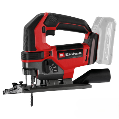 Електролобзик Einhell TE-JS 18/100 Li - Solo, PXC, 18V, 3000 об/хв, ход 26 мм (без АКБ та ЗП) (4321270)